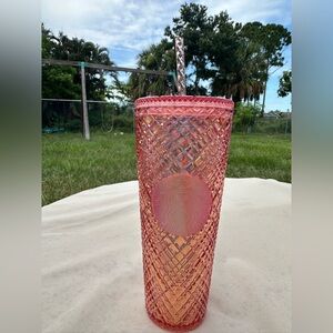 Starbucks Pink Diamond Accent Tumbler